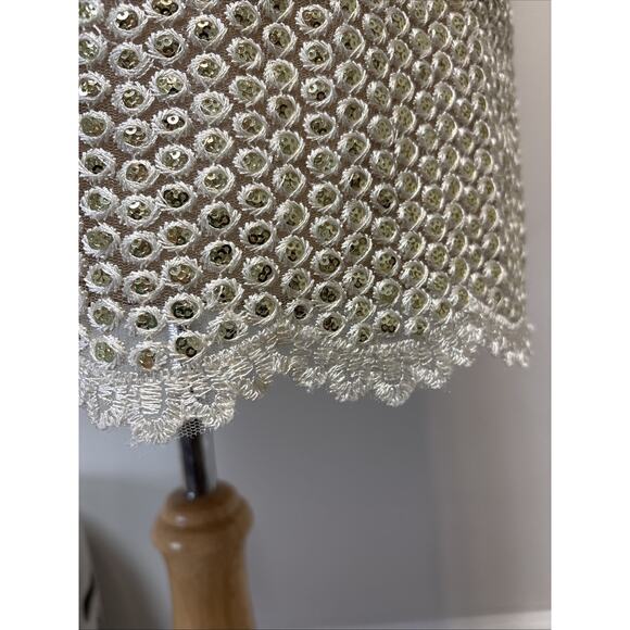 Badgley Mischka Gold Sequin Embroidery Cocktail Party Dress NYE 6 - Picture 9 of 16